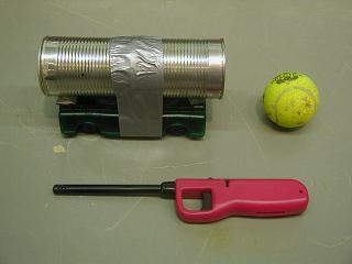 Tennis ball cannon