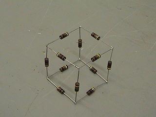 Resistor cube