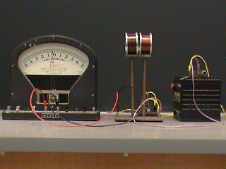 Induction coils and battery