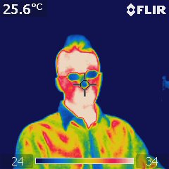 Thermal imaging camera and student