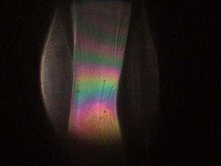 Soap film interference