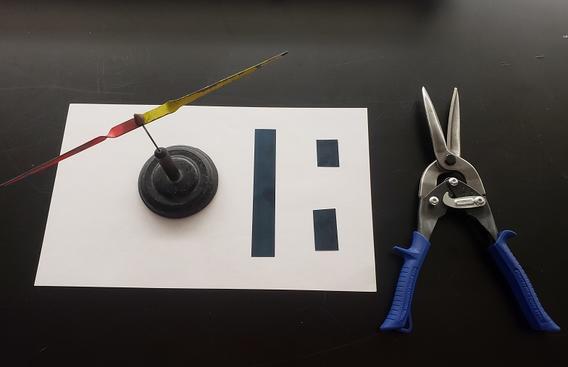 Cutting a magnet
