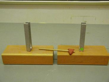 Coupled tuning forks