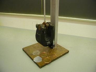 Pendulum in magnet