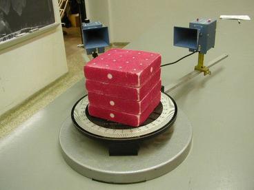 Microwave Bragg diffraction